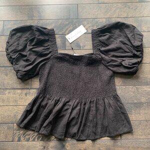 Madison the Label Smocked top -new with tags